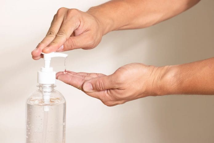 hand sanitizer