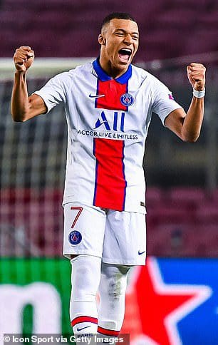 3. Kylian Mbappé, Paris Saint-Germain