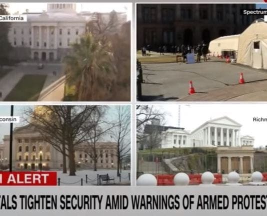 All 50 states preparing for possible violence ahead of inauguration day