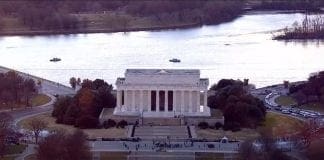 President-elect Biden inaugural committee hosts coronavirus memorials at the Lincoln Memorial