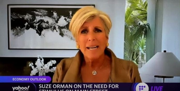 Stimulus: Main Street has fallen apart... and people need a break: Suze Orman