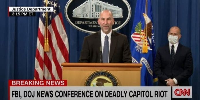 Watch DOJ, FBI briefing on pro-Trump Capitol riot