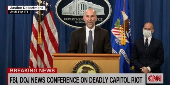 Watch DOJ, FBI briefing on pro-Trump Capitol riot