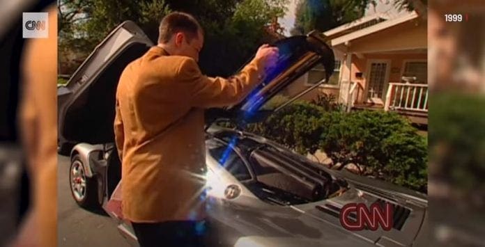 Watch a young Elon Musk get his first supercar in 1999