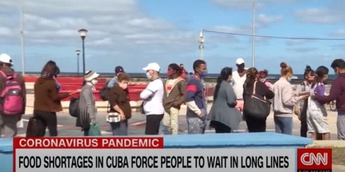 CNNi: Food crisis worsens in Cuba as coronavirus spikes