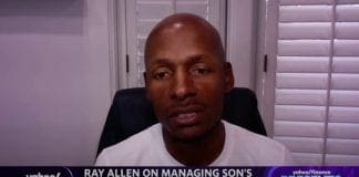 NBA star Ray Allen discusses his son's diabetes and the fight for social justice and equality