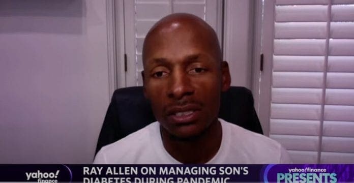 NBA star Ray Allen discusses his son's diabetes and the fight for social justice and equality