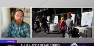 Apple opens all US retail stores after being closed for nearly a year due to coronavirus