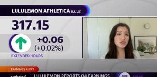 Lululemon posts adjusted EPS, net revenue beat