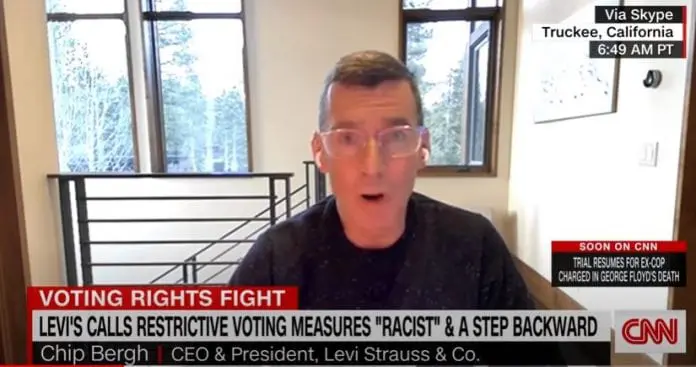 Levi's CEO has message for Mitch McConnell about voting rights