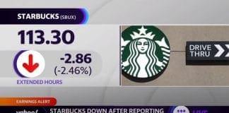 Starbucks earnings: Shares down after reporting Q2 mixed results