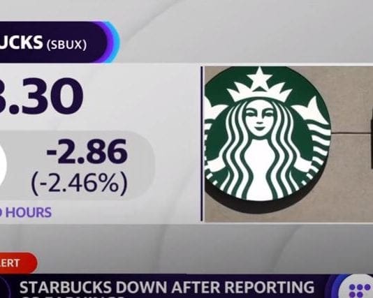 Starbucks earnings: Shares down after reporting Q2 mixed results