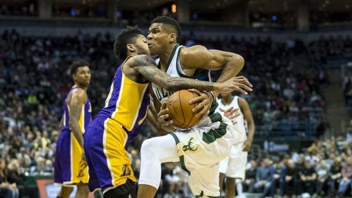 bucks v lakers