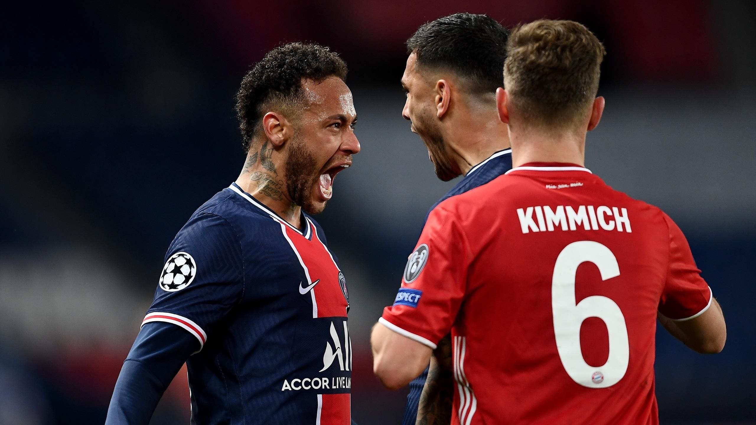 PSG v Bayern Neymar’s Controversial Celebration