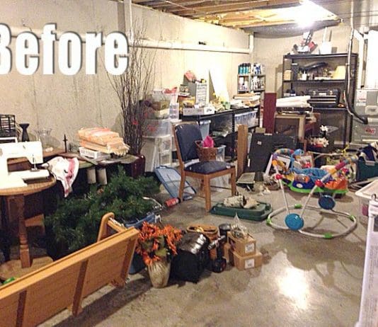 Declutter Your Basement