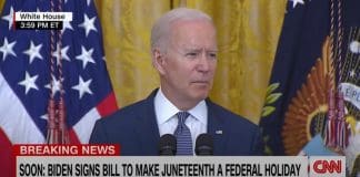 Biden signs bill into law making Juneteenth a national holiday