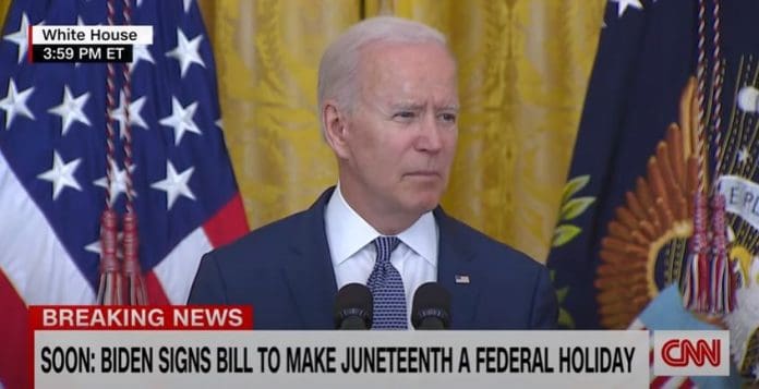 Biden signs bill into law making Juneteenth a national holiday