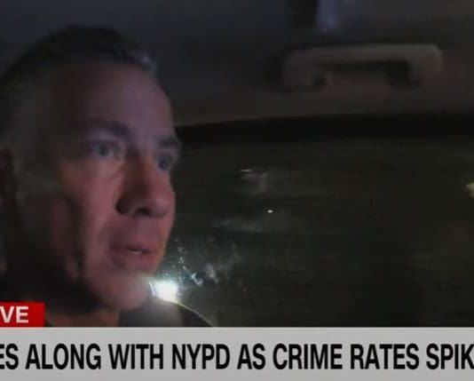 CNN reporter rides along with NYPD amid spike in crime rate