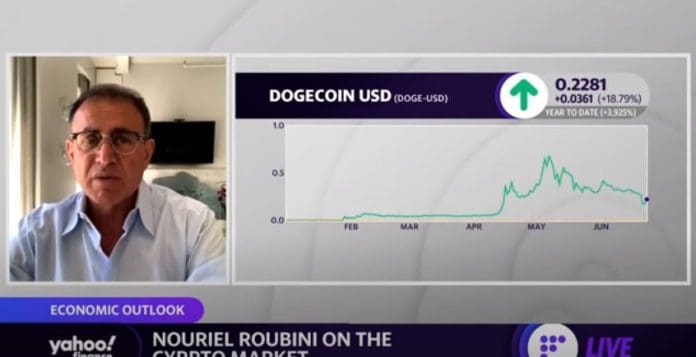 Cryptocurrencies don't have any fundamental value and are driven by speculation: Nouriel Roubini