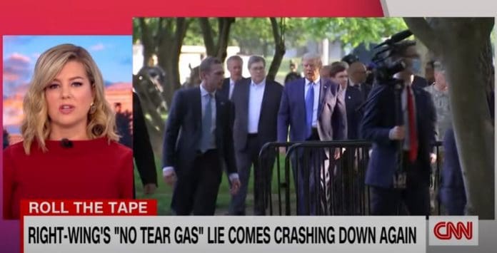Keilar: Police admit Trump's 'tear gas' lie didn't pass the smell test