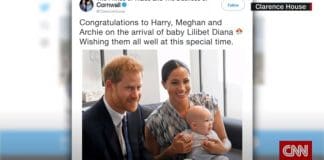 Meghan and Harry name baby girl after Queen Elizabeth and Princess Diana