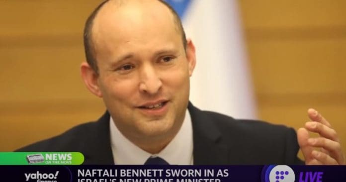 Naftali Bennett sworn in as Israel's prime minister, spaceship ride with Jeff Bezos sells for $28M
