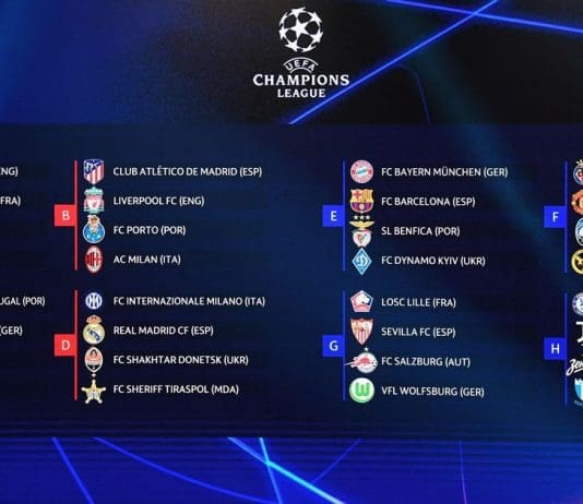 champions league draw