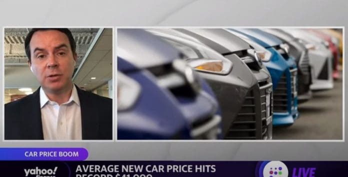 Average new car price hits record $41,000
