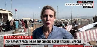 Clarissa Ward at Kabul's airport: It's hard being an American here witnessing this