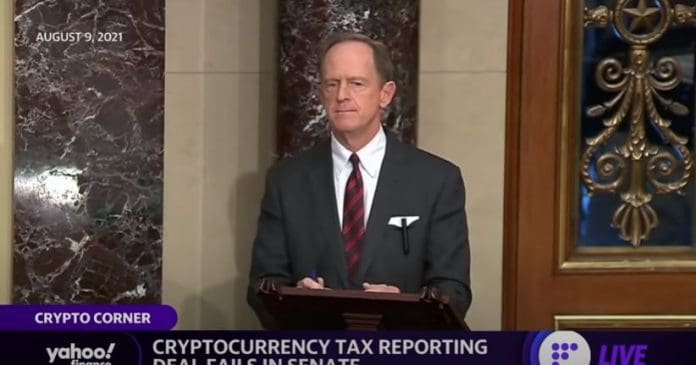 Cryptocurrency tax reporting deal fails in Senate