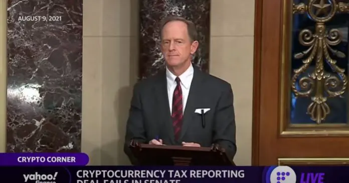 Cryptocurrency tax reporting deal fails in Senate