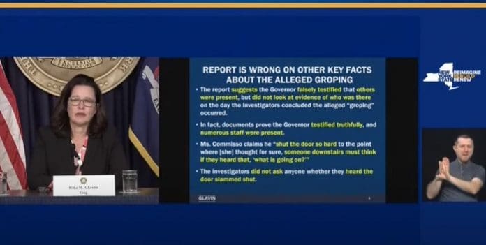 Governor Cuomo's (D-NY) attorney holds virtual briefing