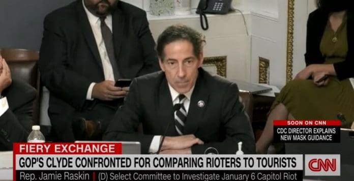 See GOP lawmaker's reaction when he's confronted over insurrection remarks