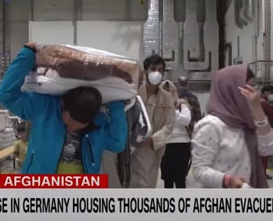 See inside US air base preparing Afghans for new life in America