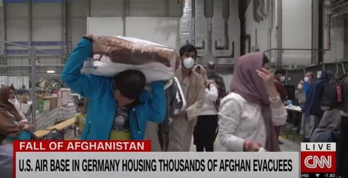 See inside US air base preparing Afghans for new life in America