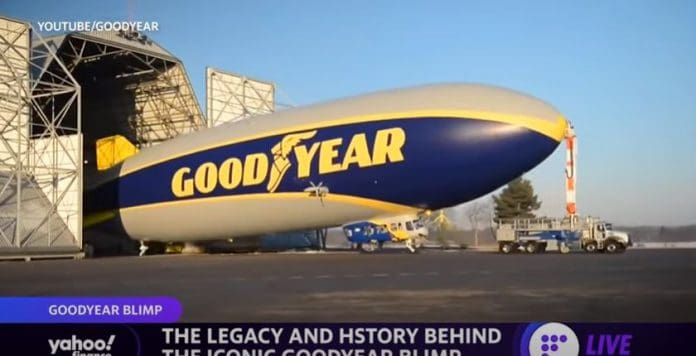 Take a ride inside the Goodyear Blimp, plus a look at the legacy and history of the iconic ride Take a ride inside the Goodyear Blimp, plus a look at the legacy and history of the iconic ride