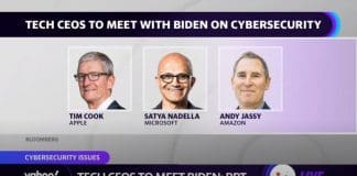 Tech CEOs of Apple, Microsoft, and Amazon to meet with President Biden