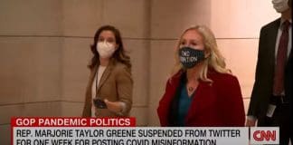 Twitter suspends Marjorie Taylor Greene