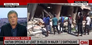 Video shows aftermath of 7.5-magnitude Haiti earthquake