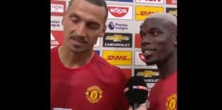 "You should have passed though!" | Zlatan being Zlatan in post match interview with Pogba in 2016