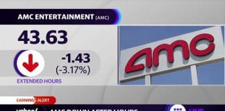 AMC dips after reporting Q3 earnings