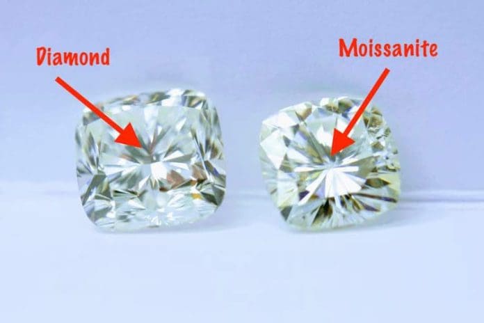 moissanite rings vs diamond