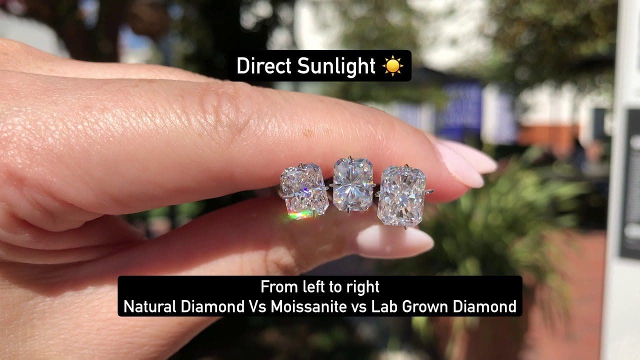 moissanite rings vs diamond