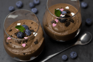 Chocolate- Covered Reindeer Mousse